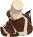 TOZIES Baby Toddler Soft Indoor Play Shoes / Slippers NON SLIP Designed to Stay on (18-36 months) GIRAFFE