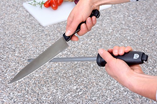 GRÄWE Profi Wetzstahl 10 ‚ (25 cm), Härte 59 HRC - 3