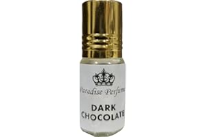 Paradise Perfumes & Gems Dark Chocolate | Gorgeous Addictive Yummy Roll On Fragrance Perfume Oil 3ml 6ml 12ml | Scent | Vegan & Cruelty-Free | Alcohol-Free | PPG (3ml)