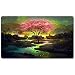 Produktbild Pink-Tree - Brettspiel MTG Spielmatte Tischmatte Spielmatte Spielmatte Größe 60x35cm Locking Edge Mousepad Spielmatte für Yugioh Pokemon Magic The Gathering