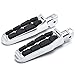 Rider Rear Passenger Footrests Foot Pegs Motor Foot Rests 2PCS Fit For Yamaha Virago 1100 All