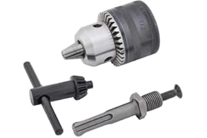 OXFO MANDRINO PER TRAPANO A CREMAGLIERA CHIAVINO 1,5 13MM ADATTATORE ATTACCO SDS PLUS