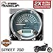 Produktbild Speedo-Angels 2 x Harley Davidson Street 750 Instrumentencluster/Tachometer/Speedo anzeigenschutzfolie Bildschirmschutz - ultra klar