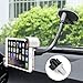 Handyhalterung Auto kfz Halterung smartphone 360° drehbar Universal Autohalterung Smartphone für Scheibe, Armaturenbrett kompatibel mit iPhone 7 7 plus 6 6 plus 6S Samsung Galaxy S7 usw. bis zu 6 Zoll