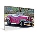 Produktbild Premium Textil-Leinwand 120 cm x 80 cm quer Der legendäre Jeepster von Willys-Overland auf Kuba