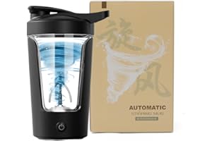 LOMUG Bottiglia Elettrica per Frullati Proteici, 450ml Shaker Proteine Elettrico, Shaker Ricaricabile USB per Frullati Proteici, Tazze Shake Ricaricabili, Protein Shake Bottle per Frullati Latte
