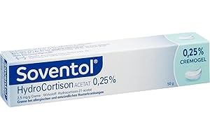 Soventol SOVENTOL Hydrocortisonacetat 0,25% Creme - 50 g Creme 10714396