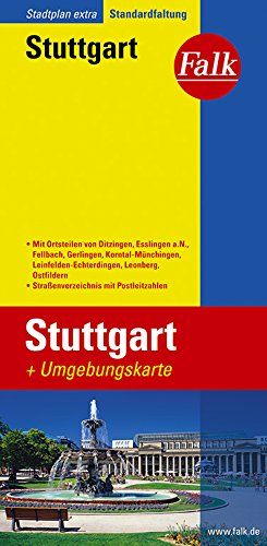 Download Falk Stadtplan Extra Standardfaltung Stuttgart