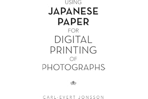 Using Japanese Paper for Digital Printing of Photographs