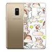 Produktbild Hülle für Samsung Galaxy A8 Plus 2018 ,JIENI,Transparent Romantik World of Warcraft TPU Weich Silikon Handyhülle Schutzhülle Stoßkasten Case Bumper Slimcase Etui Tasche für Samsung Galaxy A8 Plus 2018