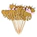 Produktbild Fenteer Niedlich Einhorn Kuchen Toppers Cake-Topper Babyparty Tortenstecker Tortentopper Set/10pcs