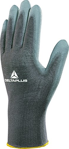 Delta plus High Tech Gloves - Polyamide Knit Palm Polyurethane Grey Size