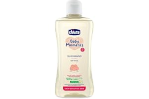 BABY SENSITIVE SKIN – badolja, 200 ml, 0 m+