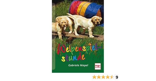 Welpenspielstunde Amazon De Niepel Gabriele Bucher