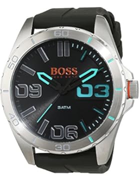 BOSS Orange Herren-Armbanduhr BERLIN Analog Quarz Silikon 1513380