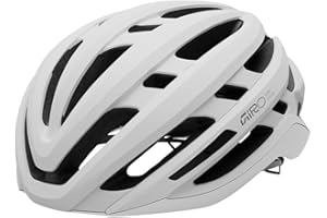 Giro - Agilis MIPS Helme - Erwachsene Unisex - Schutzausrüstung, Fahrradhelm, Rennradhelm, Rennrad-Schutzhelm, Matt Weiß, M