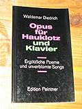  Opus für Hauklotz und Klavier