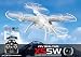 Produktbild Deutschland Syma X5SW - 2.4G 4 Kanal 6-Achsen Quadrocopter - weiss - WiFi FPV HD Kamera