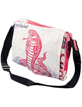 Upcycling Deluxe Umhängetasche Messenger Bagup Zementsack