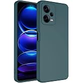 غطاء Coverzone Xiaomi Redmi Note 12 Pro 5G متوافق مع غطاء Z-Mara Launch Vieri الخلفي للحماية الكاملة وحماية الكاميرا بارزة نقية