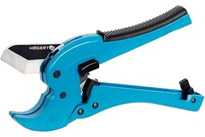 S-POLYBOND Separador profesional de tubos de PVC, cortador de tubos PPR, tijeras de tubo compuestos de aluminio,Tijeras para tubos de plástico,Alicates de corte de tubos (cortador de tubos ERGO)