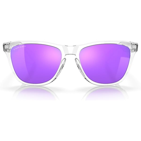 Oakley Frogskins Sunglasses Crystal Clear with Sapphire Iridium