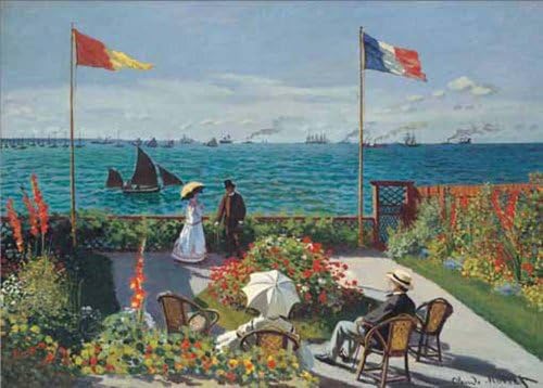 Ricordi Terasse a Saint-Adresse Claude Monet Jigsaw Puzzle (2000 Piece)