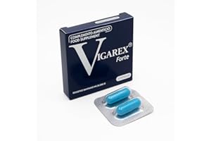 GENÉRICO Vigarex – Suplemento Masculino Natural | Fórmula Avanzada para el Rendimiento, Vigor, Energía y Duración | 2 Cápsulas