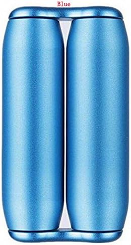 Decompression Stick Fingertip Roller Decompression Artifact Aluminum Alloy Hand Massage Toys Children's Gifts Adult Toys (Blue)