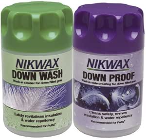 Nikwax Unisex Wash/Down Proof pack Of 2 