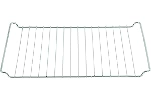 ICQN 455 x 375 mm Gitter | Passend für Bosch, Siemens, Neff, Constructa, Flavel | Backofenrost für Backofen| 45,5 x 37,5 cm | Backofengitter | Grillrost | Ofengitter | Backrost | Gitterrost