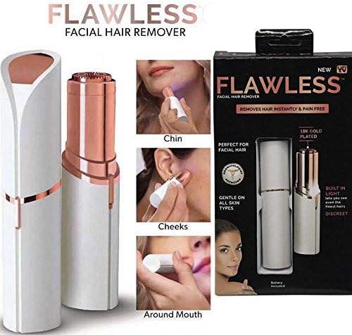 Smooth Flawless Women's Hair Remover | Painless Removal of Hair | Electric Battery Operated Lady/ Ladies Shaver