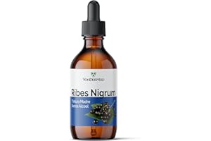 Vonderweid - Ribes Nigrum Tintura Madre Analcolica | Estratto Glicerico Totale Alta Concentrazione | Integratore Ribes Nero Gocce | Estrazione ad Ultrasuoni | Vegano, Alcool Free | 100 ml