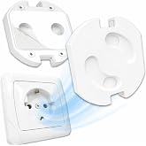 YverLand Child Safety Baby Plug Protector 20 Pieces | Plastic Plugs to Cover Sockets and Protect Children, Girls and Babies a