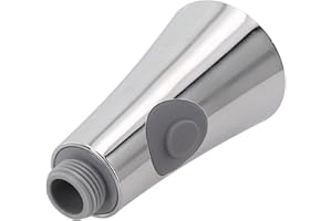 EMIIF Cabezal de ducha telescópico de repuesto adecuado para grifos de fregadero de cocina G12 y fácil de usar (galvanoplastia)