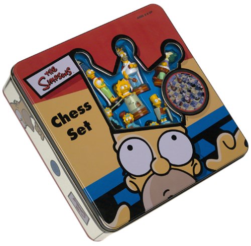Preisvergleich Produktbild Simpsons Chess Set in a Tin by The Simpson