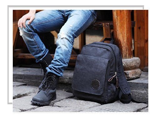 FAIRY COUPLE 2014 europäisch Stil Herren Rucksack für Office Reise Camping Laptop Multifunktion Tasche von Segeltuch mehere Farben C5003 - 5