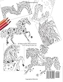 Image de The Wonderful World of Horses - Horse Adult Coloring / Colouring Book: Beautiful Horses to Color