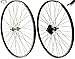 REDONDO 26 Zoll Laufrad Set Hinterrad Vorderrad 26' Felge Schwarz + 7-fach Kranz