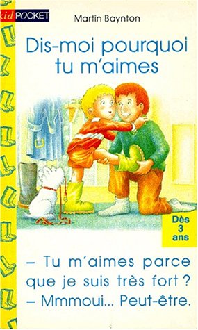 Dis-moi pourquoi tu m'aimes