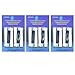 Produktbild The S&P 12 x ERSATZ Zahnbürste Kompatibel für Braun Oral B, EB17-4, (3 x 4PK), kompatibel mit Oral-B Vitality Precision Clean, weiß Clean, Sensitive Clean, Oral-B Professional Care 5000, 6000, 7000, 8000, Oral -B Triumph Professional Care 9000 Serie, Oral-B Advanced Power 400, 900, Oral-B Dual Clean