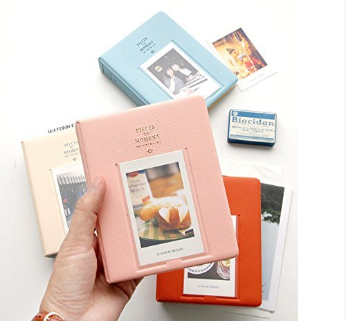 Lookout 64 Taschen Mini Album Fall Speicher für Polaroid Foto Fujifilm Instax Film Größe (Pink) - 3
