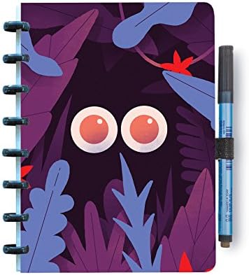 Jungle Noteman - Eco Friendly Limited Edition Waterproof Whiteboard Notebook + FREE Staedtler marker (black)
