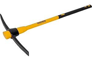 Roughneck ROU64352 Pick Axe With Fibreglass Handle 5lbs/2.27kg