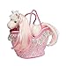 Produktbild Cuddle Toys 2186 Pink Princess Sak with Horse Plush Toy Pferd Plüschtier in der Tasche Kuscheltier Stofftier Plüsch Spielzeug