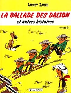 jaquette livre Lucky Luke, tome 52 : La Ballade des Dalton et autres histoires