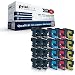 Produktbild 20x XL Tintenpatronen Sparset für Brother DCP145C DCP163C DCP165C DCP167C DCP195C DCP197C LC980BK LC980C LC980M LC980Y - 8x Black, 4x Cyan, 4x Magenta, 4x Yellow