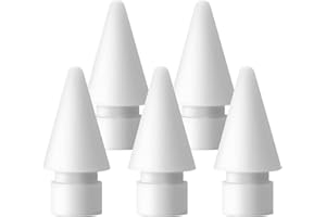 ifreelife Replacement Tips for Apple Pencil 2nd Generation/ 1st Generation/Pro/USB-C, Upgraded High Sensitivity Pencil Nibs for iPad (5 Pack)