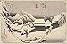 Produktbild Alu-Dibond-Bild 140 x 90 cm: "Evening Snow at Kambara, No.16 from The 53 Stations of the Tokaido, pub. by Hoeido, 1833, (oban size, yoko-e - horizontal format, colour woodblock print)", Bild auf Alu-Dibond