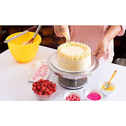 ilauke 200 Einweg Spritzbeutel Spritztüten für Spritztüllen Set groß Konditorei Einwegspritzbeutel 31 X 20 cm extra dick 0,04mm (200 Stück) - 8